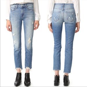 MOTHER the flirt jeans in cold feet